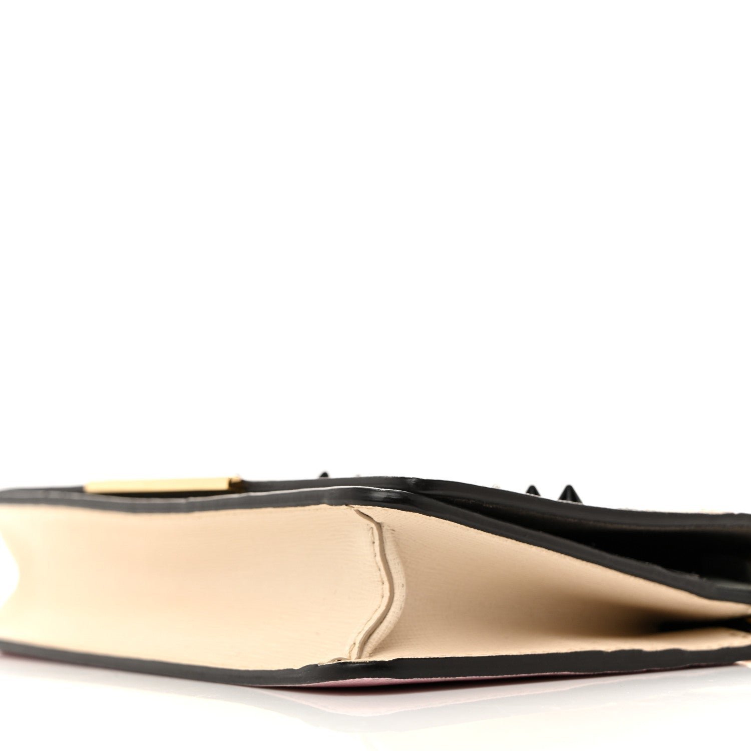 Fendi Vitello Elite Monster Eyes Studded Tube Wallet on Chain - Image 9