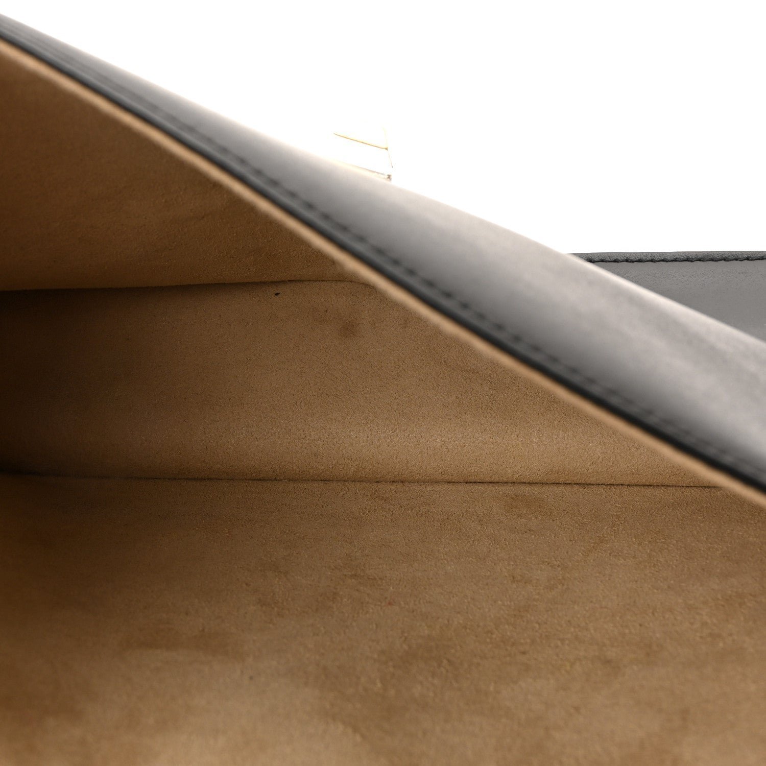 Fendi Vitello Liberty Lucido Metal Monster Eyes Studded Kan I Shoulder Bag - Image 5