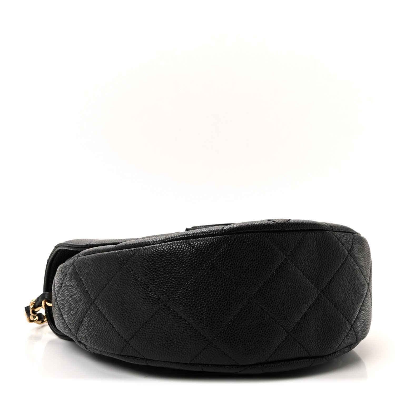Caviar Quilted Mini Messenger Flap Black - Image 4