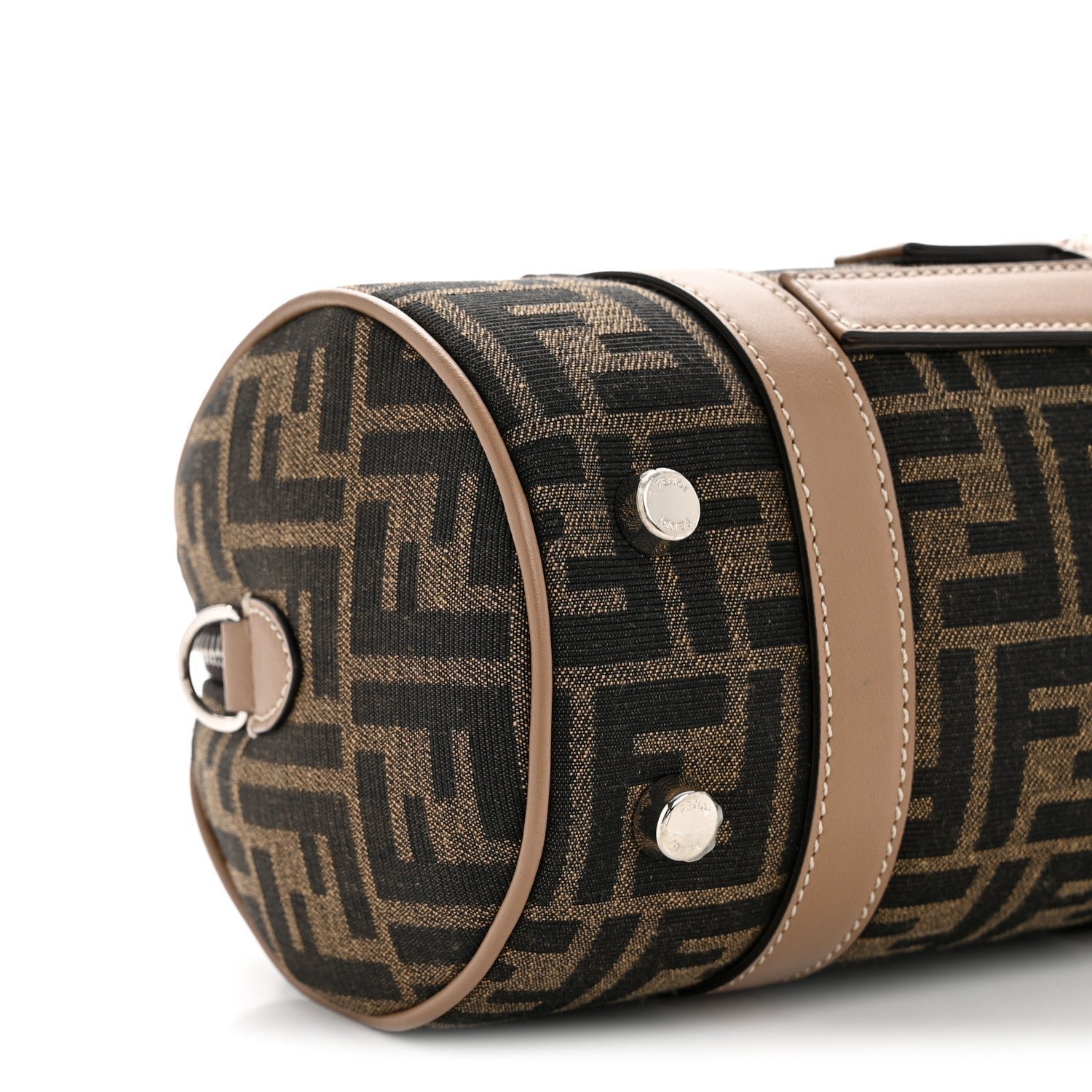 O'Lock Bowling Bag FF 1974 Recycled Jacquard & Vitello Grace - Image 9