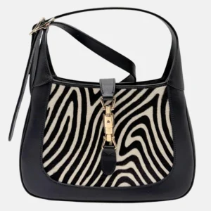 Jackie 1961 Zebra Horsehair Shoulder Bag