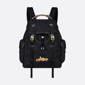 Dior And Lewis Hamilton Dior Hit The Road Backpack With Flap