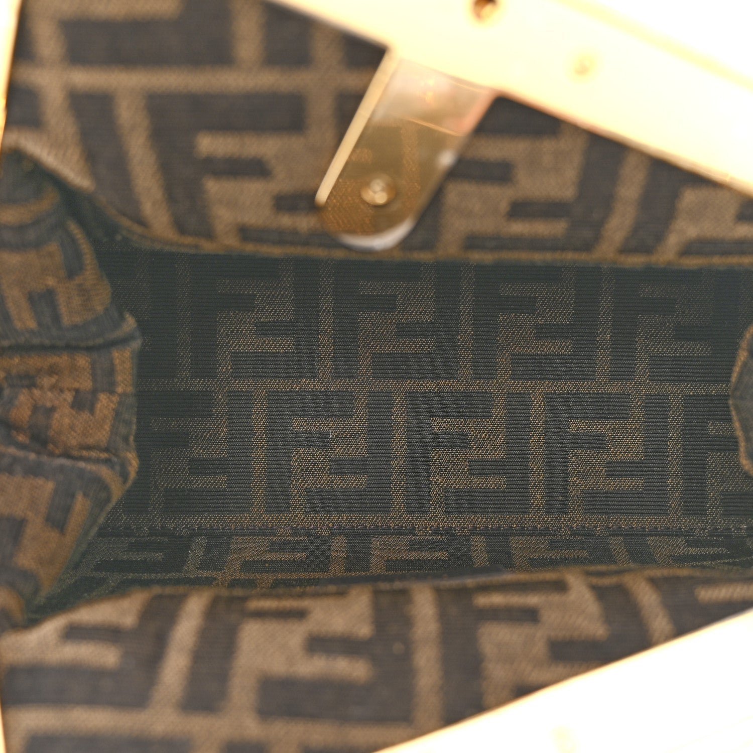 Fendi First Small Asfalto Grey Python Leather Bag - Image 5