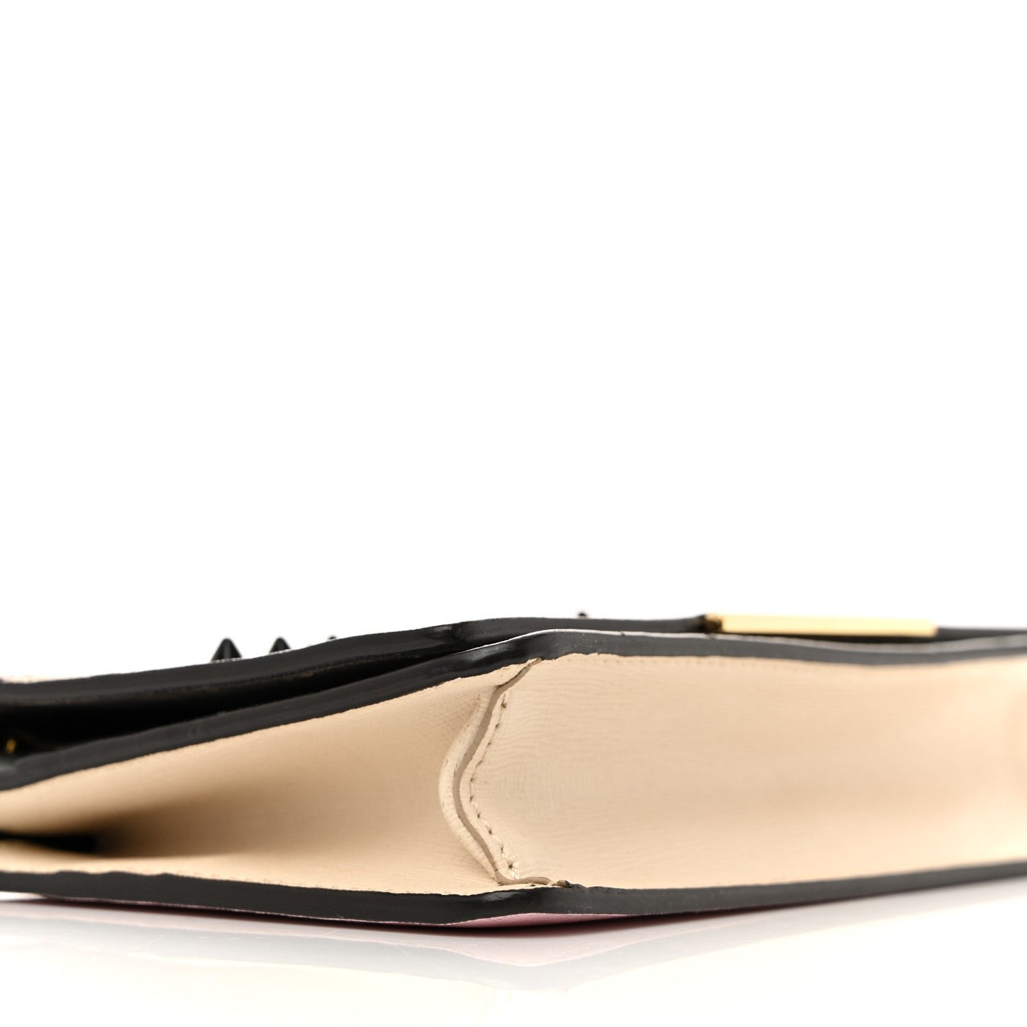 Fendi Vitello Elite Monster Eyes Studded Tube Wallet on Chain - Image 10