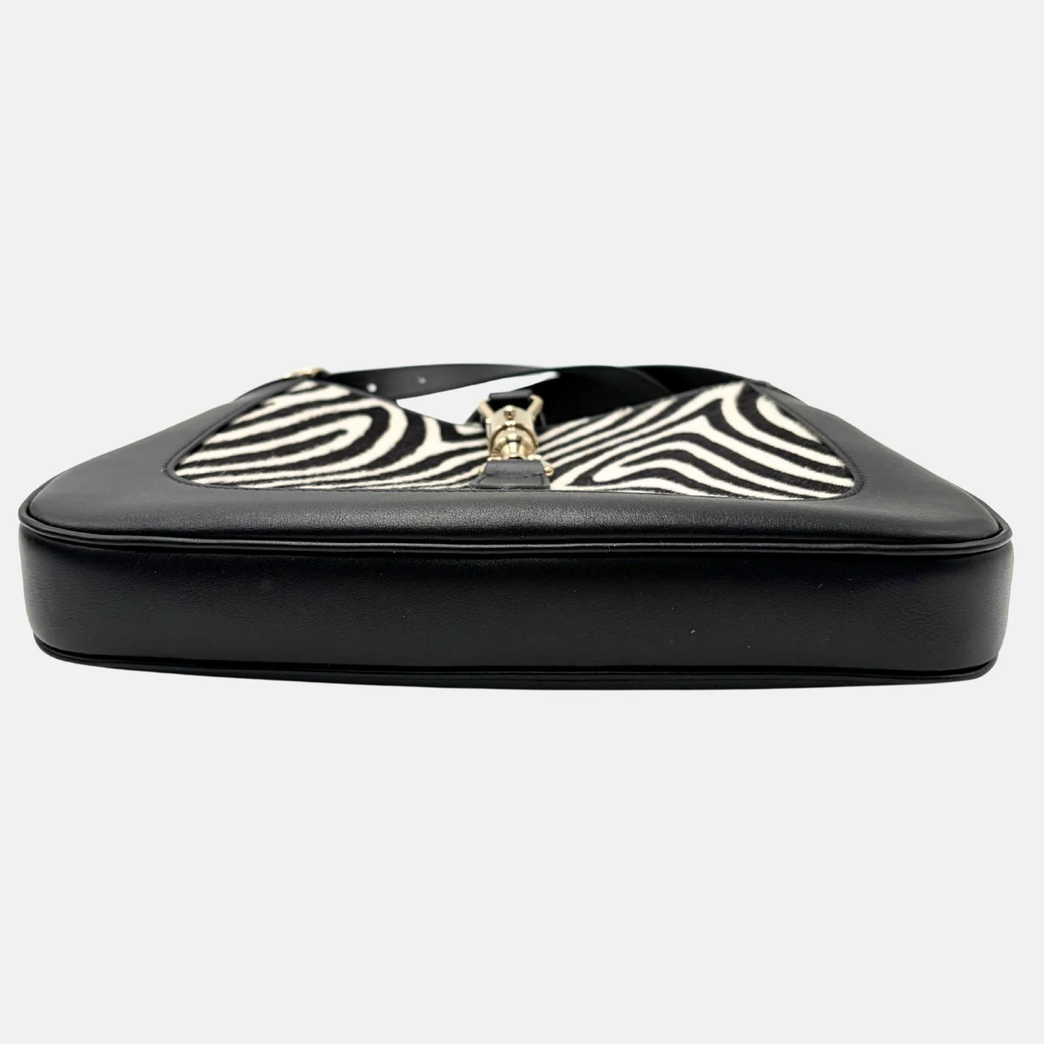 Jackie 1961 Zebra Horsehair Shoulder Bag - Image 5