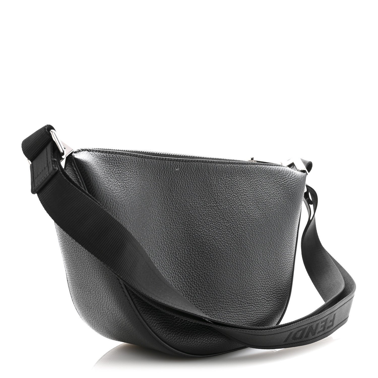 Fendi Roma Leather Small Melon Bag - Image 3