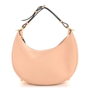 Fendi Vitello Grace Matte Small Fendigraphy Hobo Bag