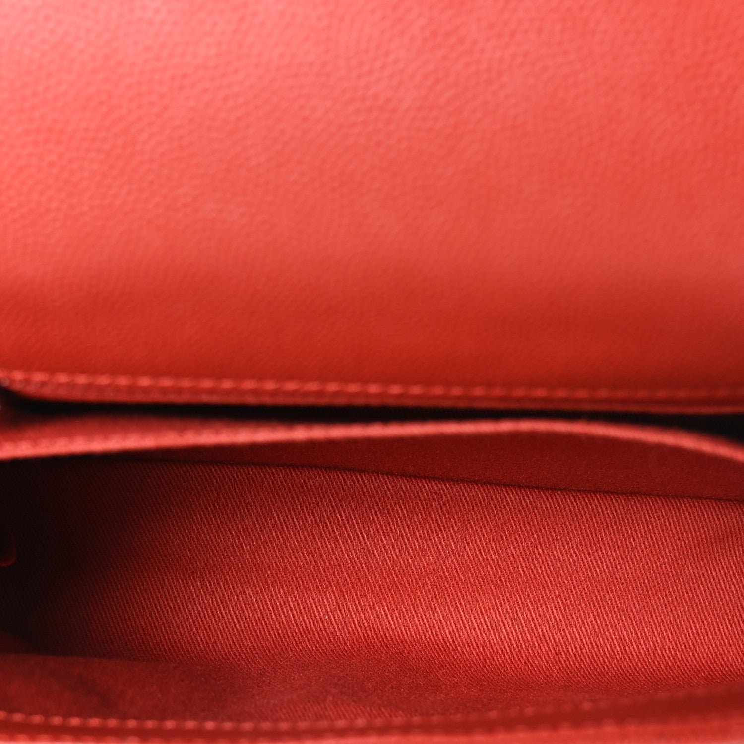 Caviar Quilted Mini Coco Handle Flap Red - Image 5