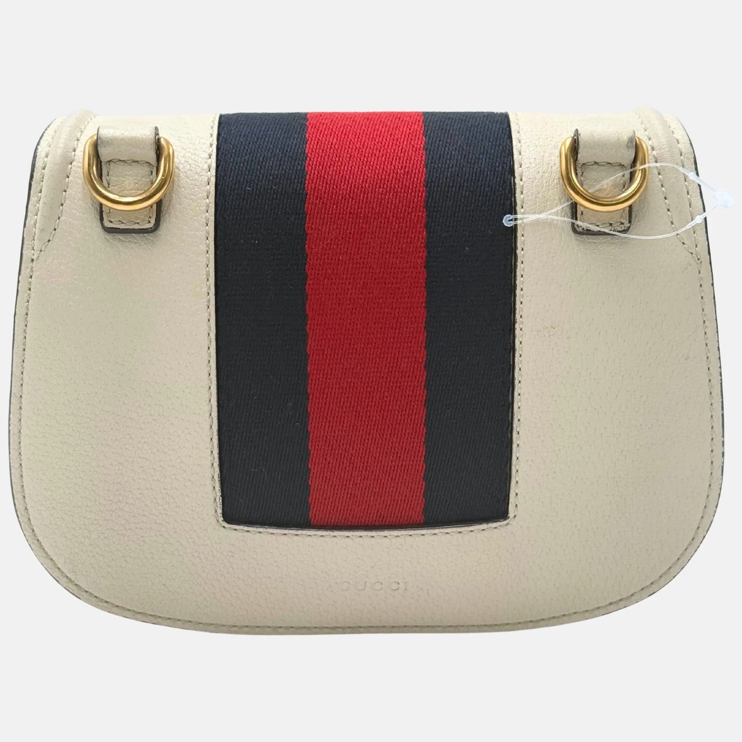 Linea Totem Butterfly Bag White Leather Small - Image 2