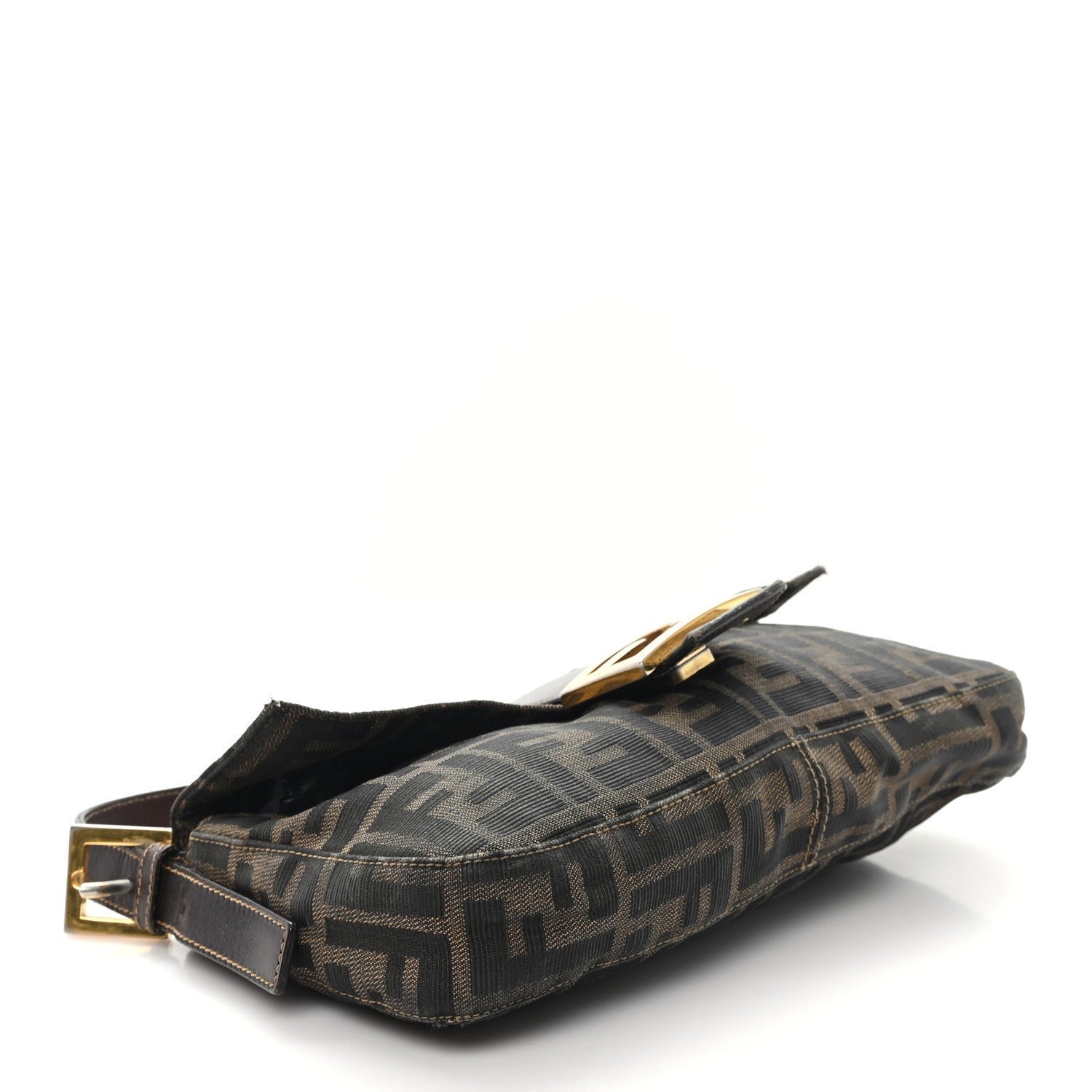 Fendi Baguette® FF Fabric Brown - Image 4