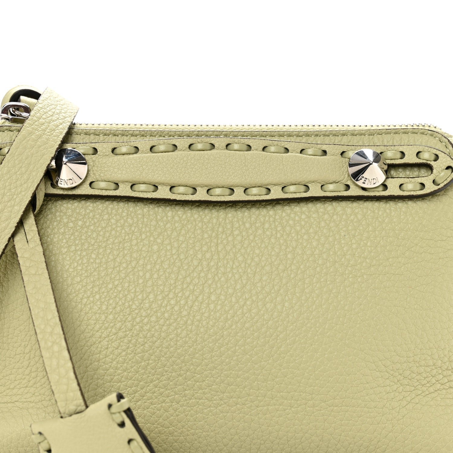 Fendi Cuoio Romano Selleria Sintetica Tape Stitch Mini By The Way - Image 7