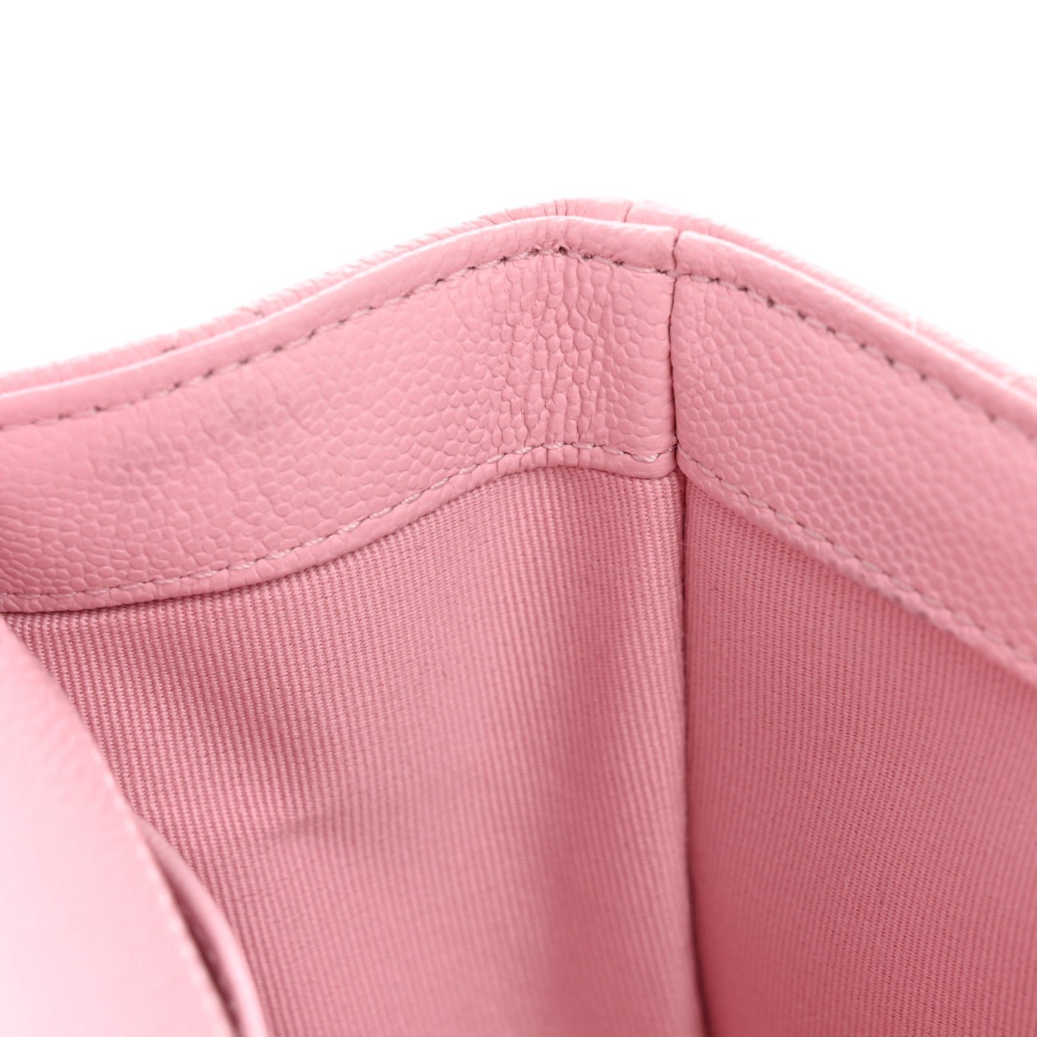 Caviar Quilted Mini Flap Light Pink - Image 12