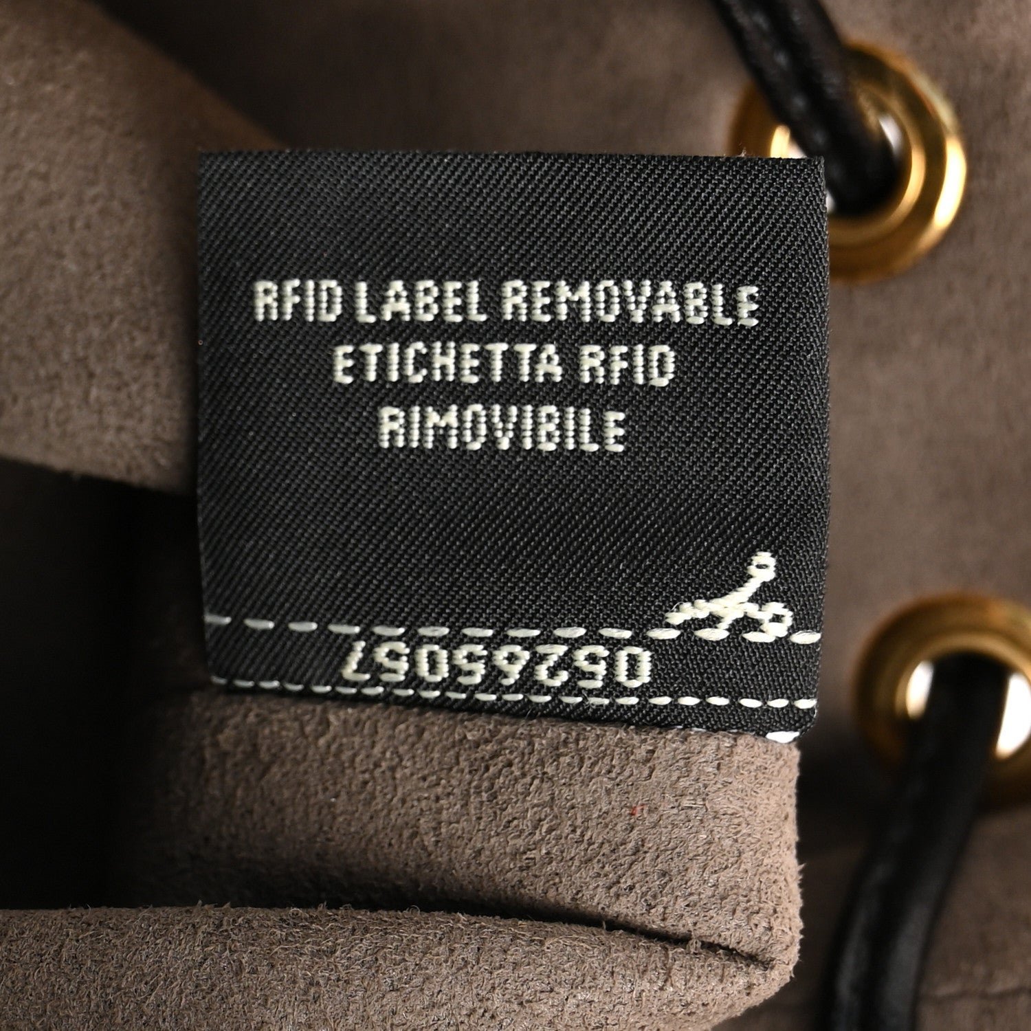 Fendi Vitello Liberty Bi-Color FF 1974 Embossed Mini Mon Tresor - Image 7