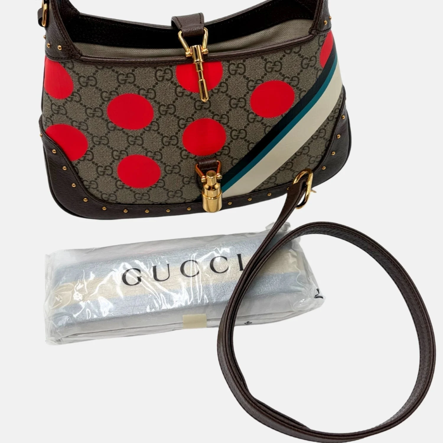 Jackie 1961 Polka Dot Shoulder Bag - Image 6