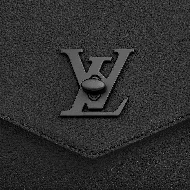 Louis Vuitton Mylockme Satchel Black - Image 4