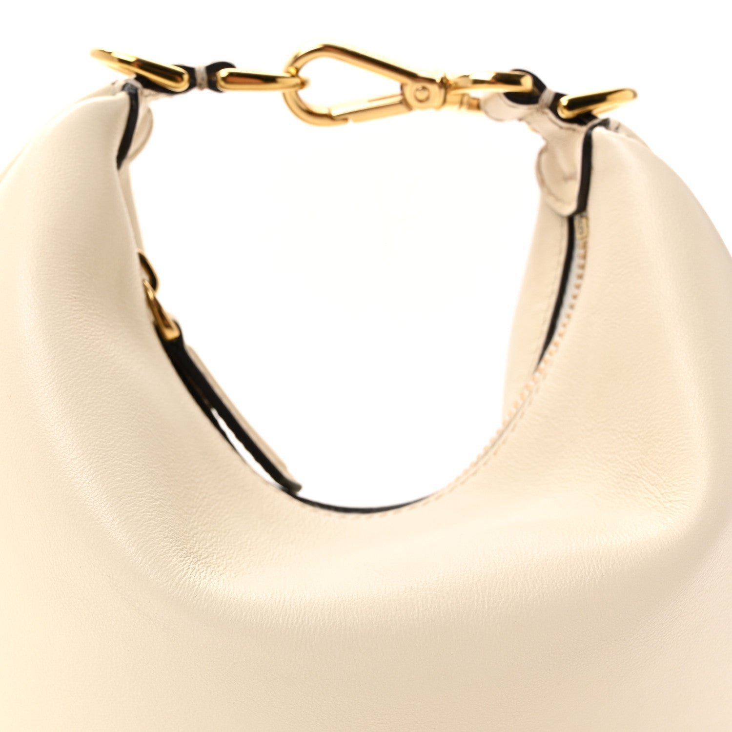 Fendi Vitello Grace Matte Mini Fendigraphy Hobo Bag - Image 8