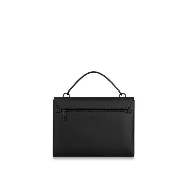 Louis Vuitton Mylockme Satchel Black - Image 5