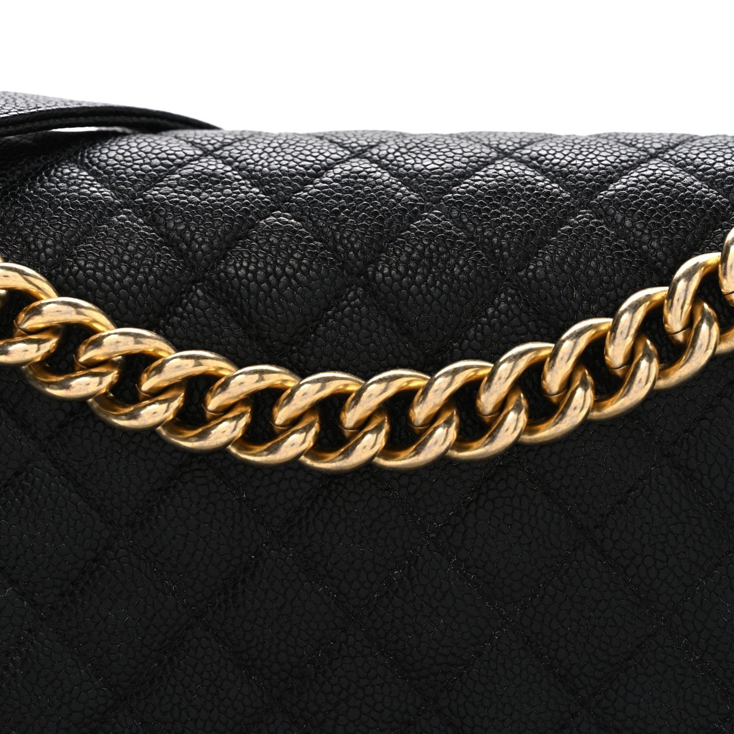 Caviar Quilted New Medium Boy Flap Black - Image 8