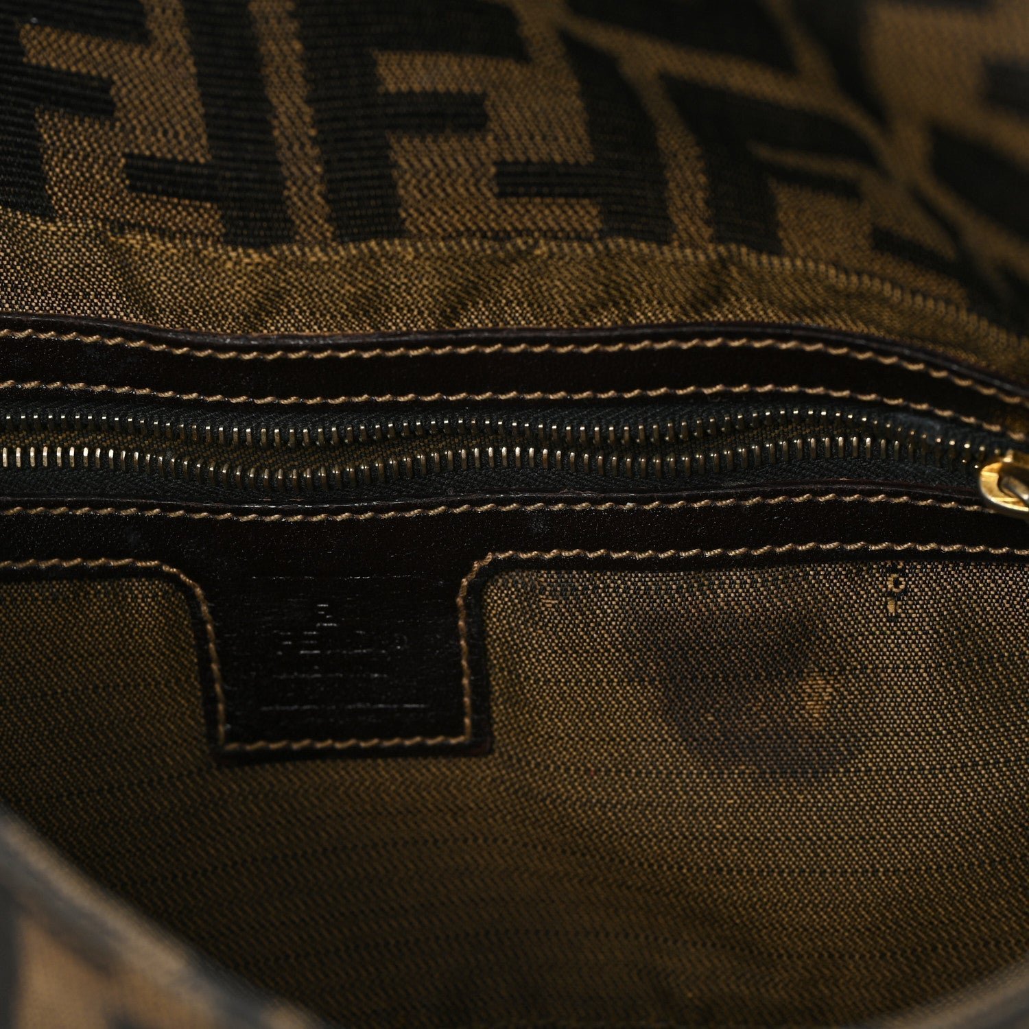 Fendi Baguette® FF Fabric Brown - Image 6