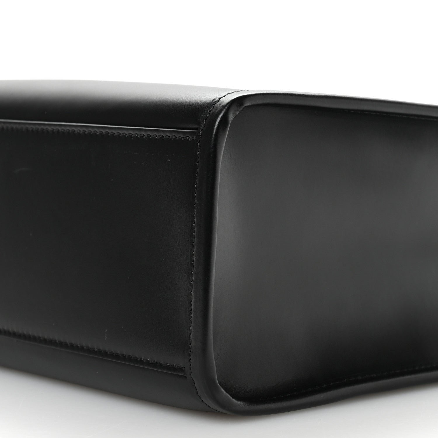 Fendi Vitello King Plexiglass Logo Embossed Small Fendi Sunshine Shopper Tote - Image 8