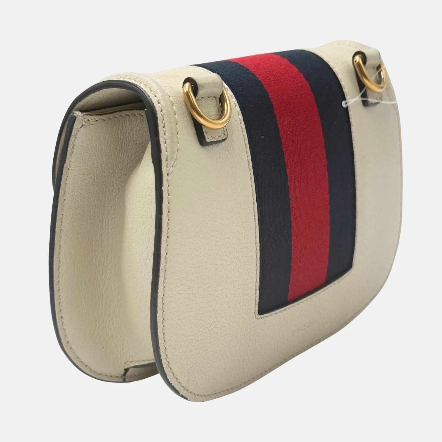 Linea Totem Butterfly Bag White Leather Small - Image 4