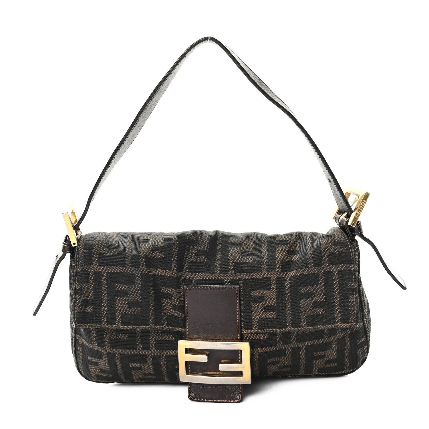 Fendi Baguette® FF Fabric Brown