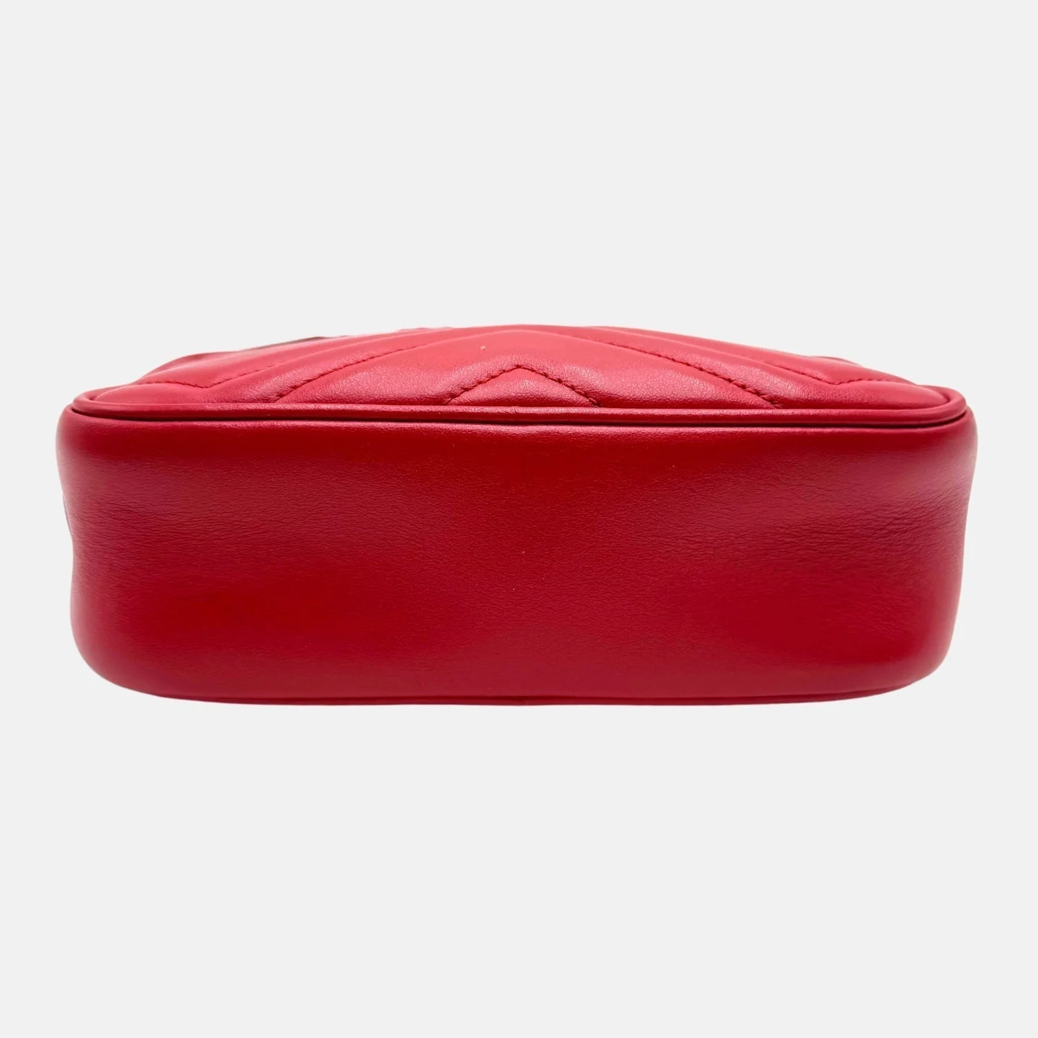 Marmont Camera Bag Red Matelassé Leather Mini - Image 5