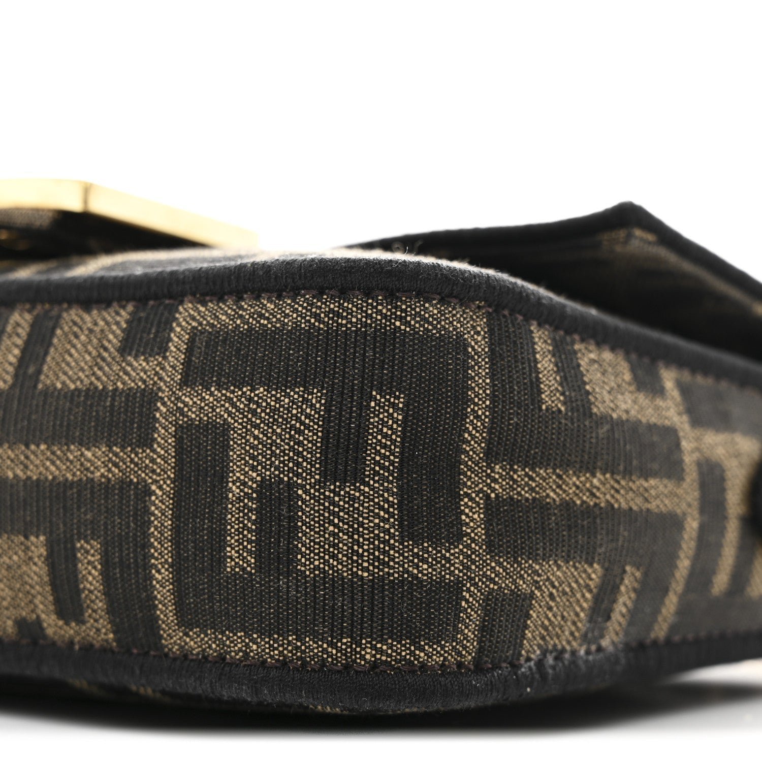 Fendi Fabric Jacquard FF 1974 Mini Baguette - Image 10
