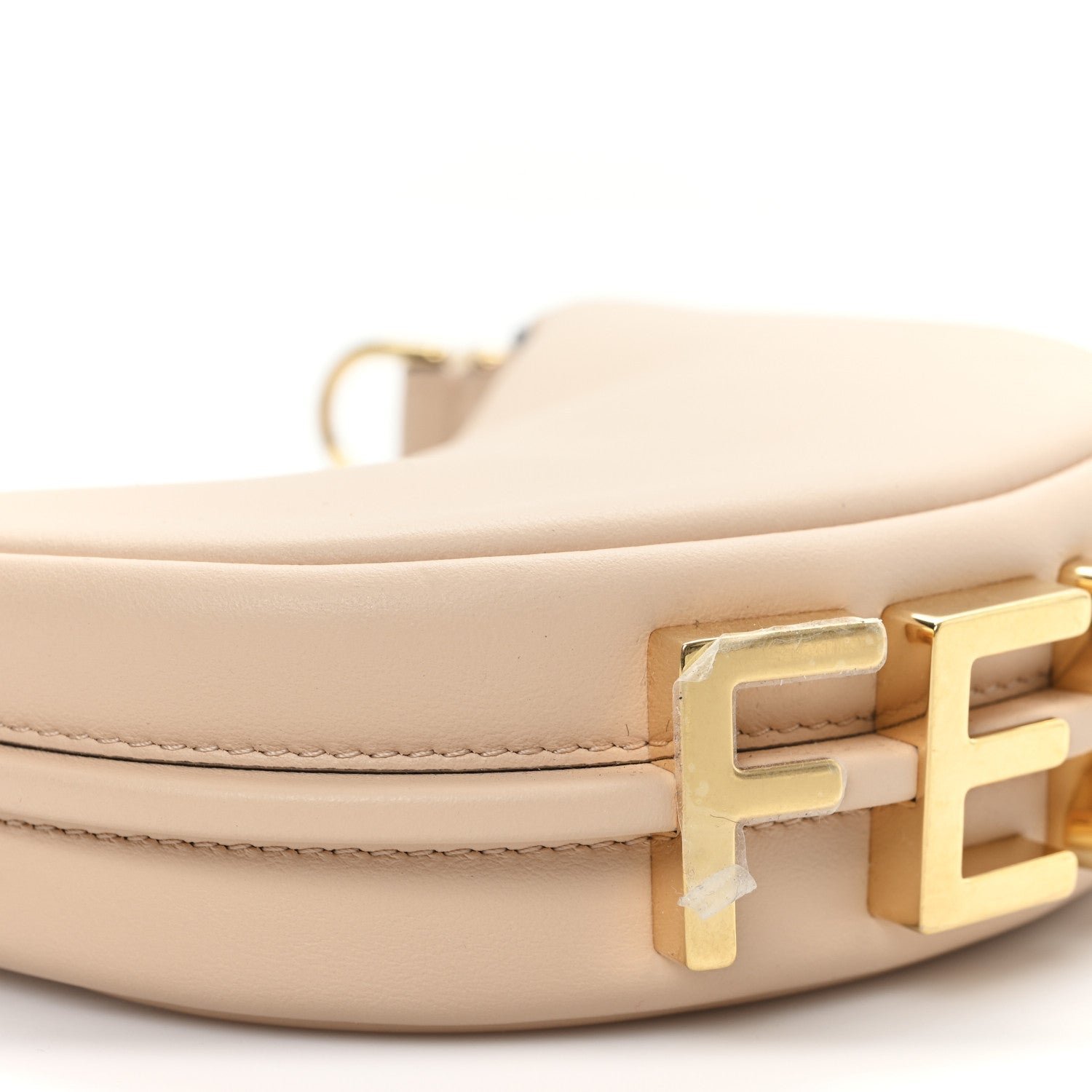 Fendi Vitello Grace Matte Nano Fendigraphy Hobo Charm - Image 8