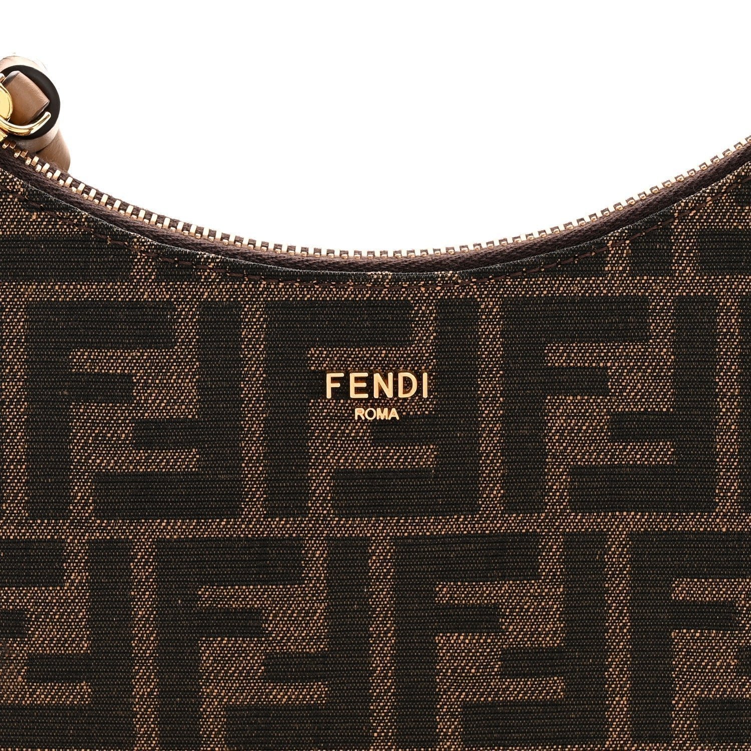 Fendi Fabric Jacquard Vitello Grace FF 1974 Mini Fendessence Shoulder Bag - Image 8