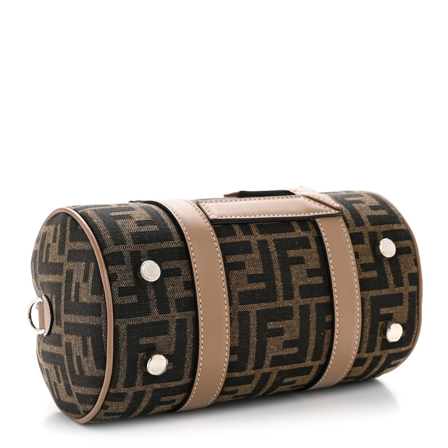 O'Lock Bowling Bag FF 1974 Recycled Jacquard & Vitello Grace - Image 4