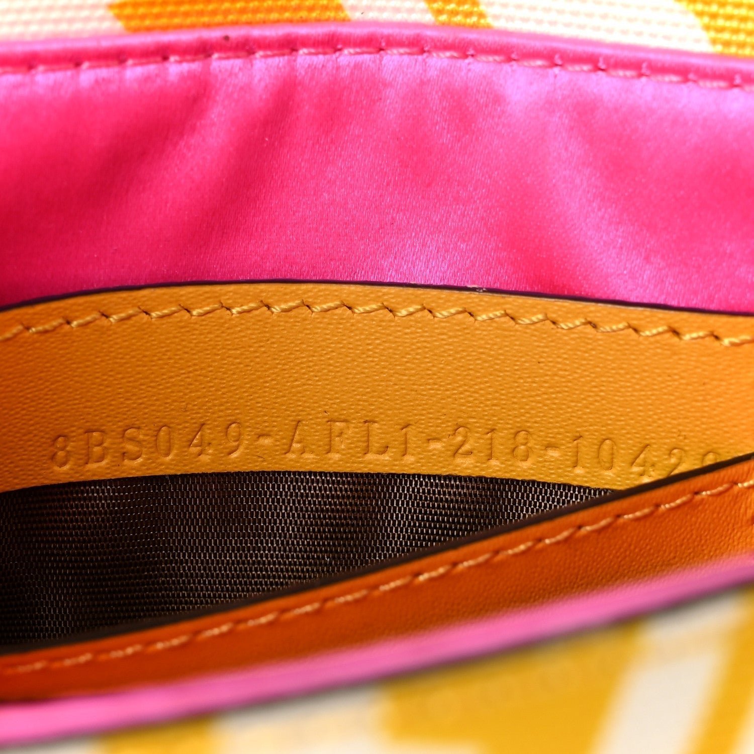 Fendi x Sarah Coleman FF Vertigo Baguette 1997 (Mimosa/White) - Image 7