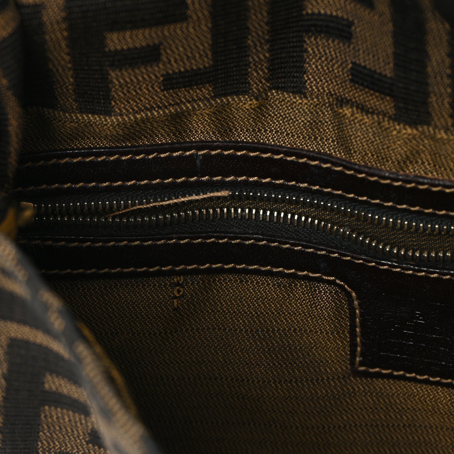 Fendi Baguette® FF Fabric Brown - Image 10