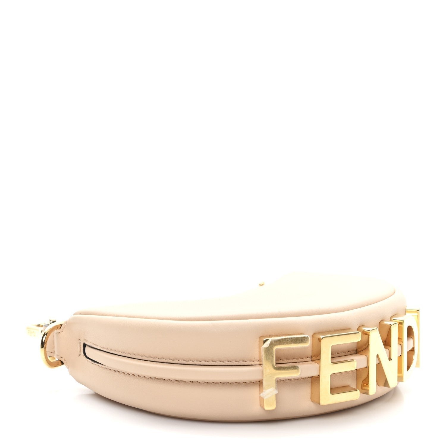 Fendi Vitello Grace Matte Nano Fendigraphy Hobo Charm - Image 3