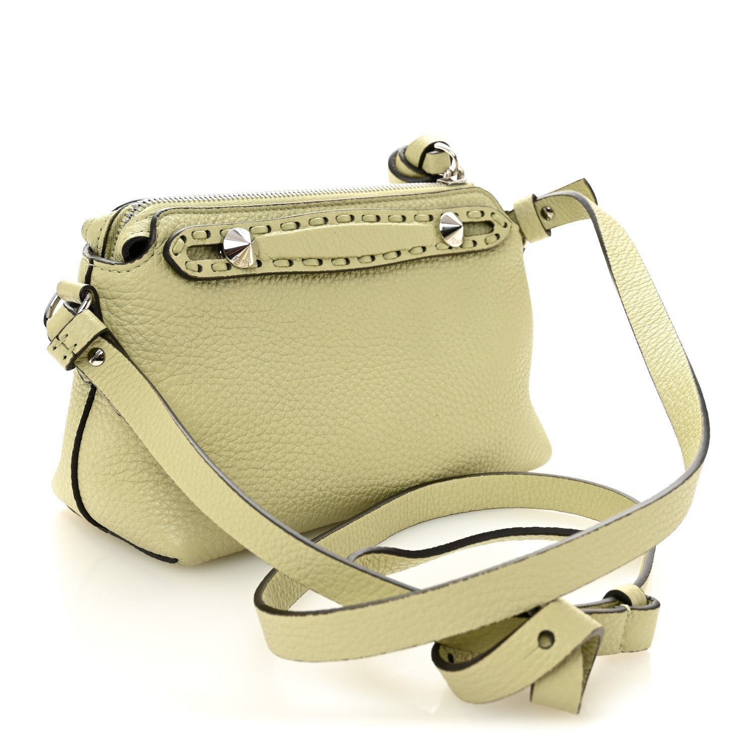 Fendi Cuoio Romano Selleria Sintetica Tape Stitch Mini By The Way - Image 3