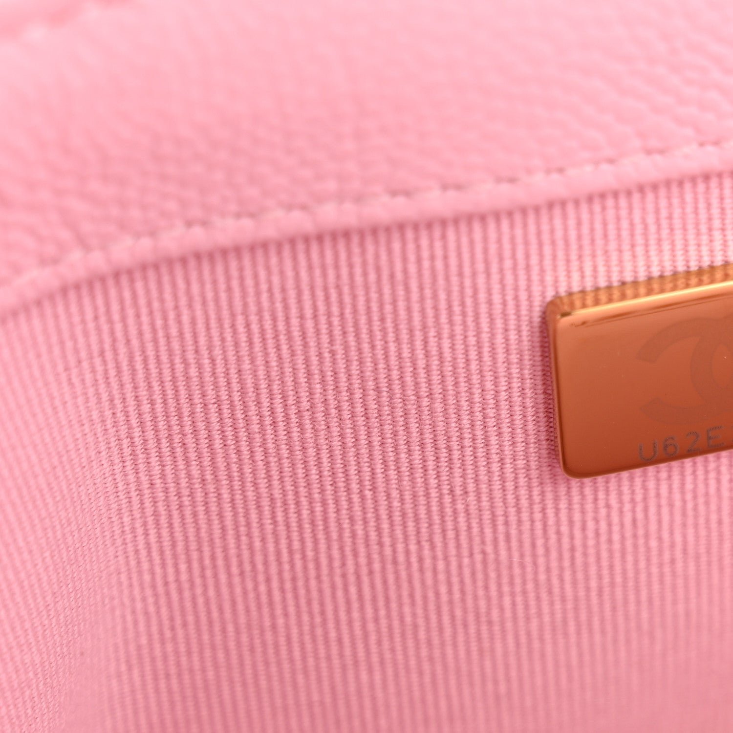 Caviar Quilted Mini Flap Light Pink - Image 7