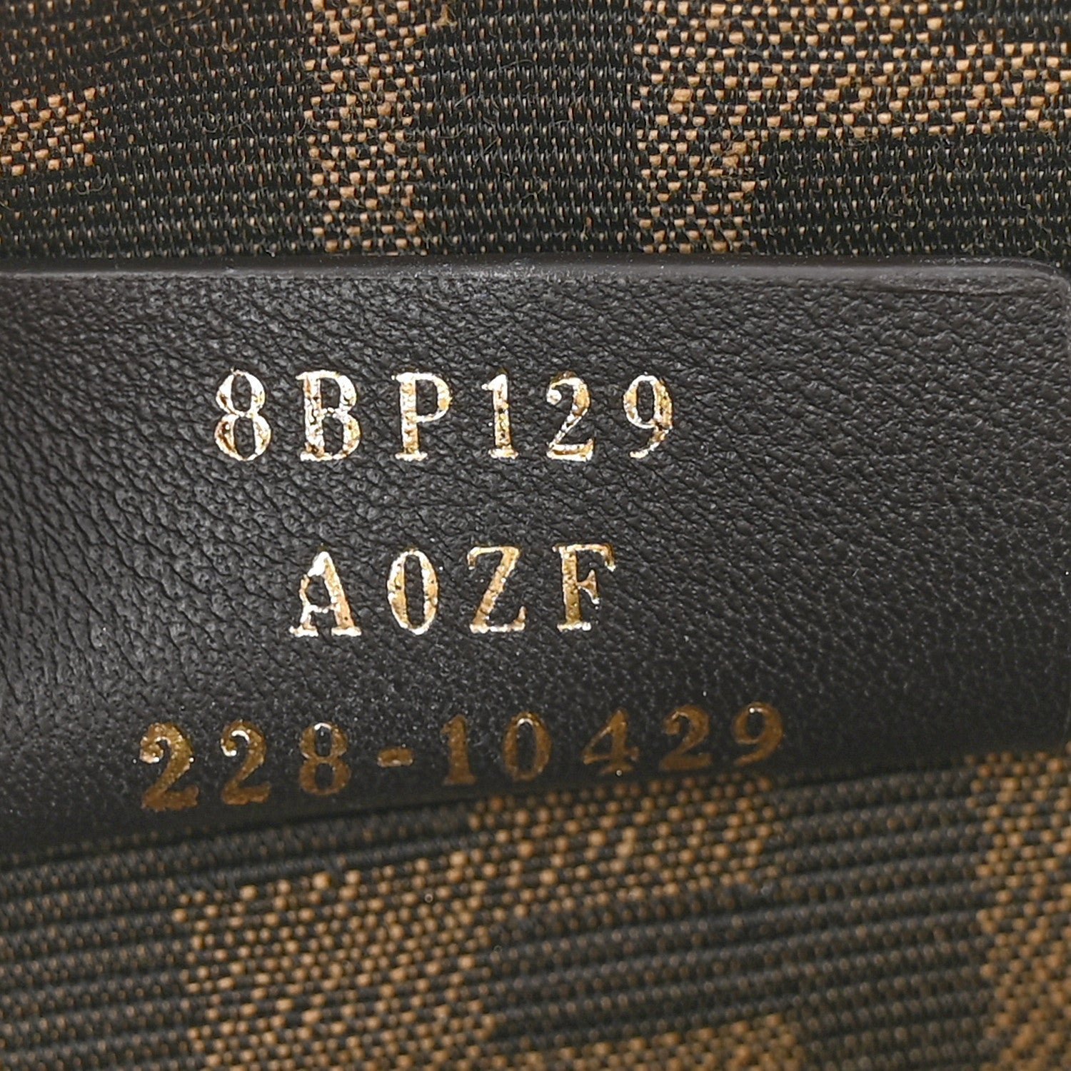 Fendi First Small Asfalto Grey Python Leather Bag - Image 7