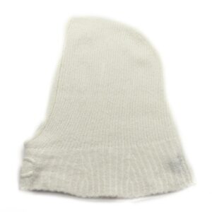 Cashmere Silk Balaclava White
