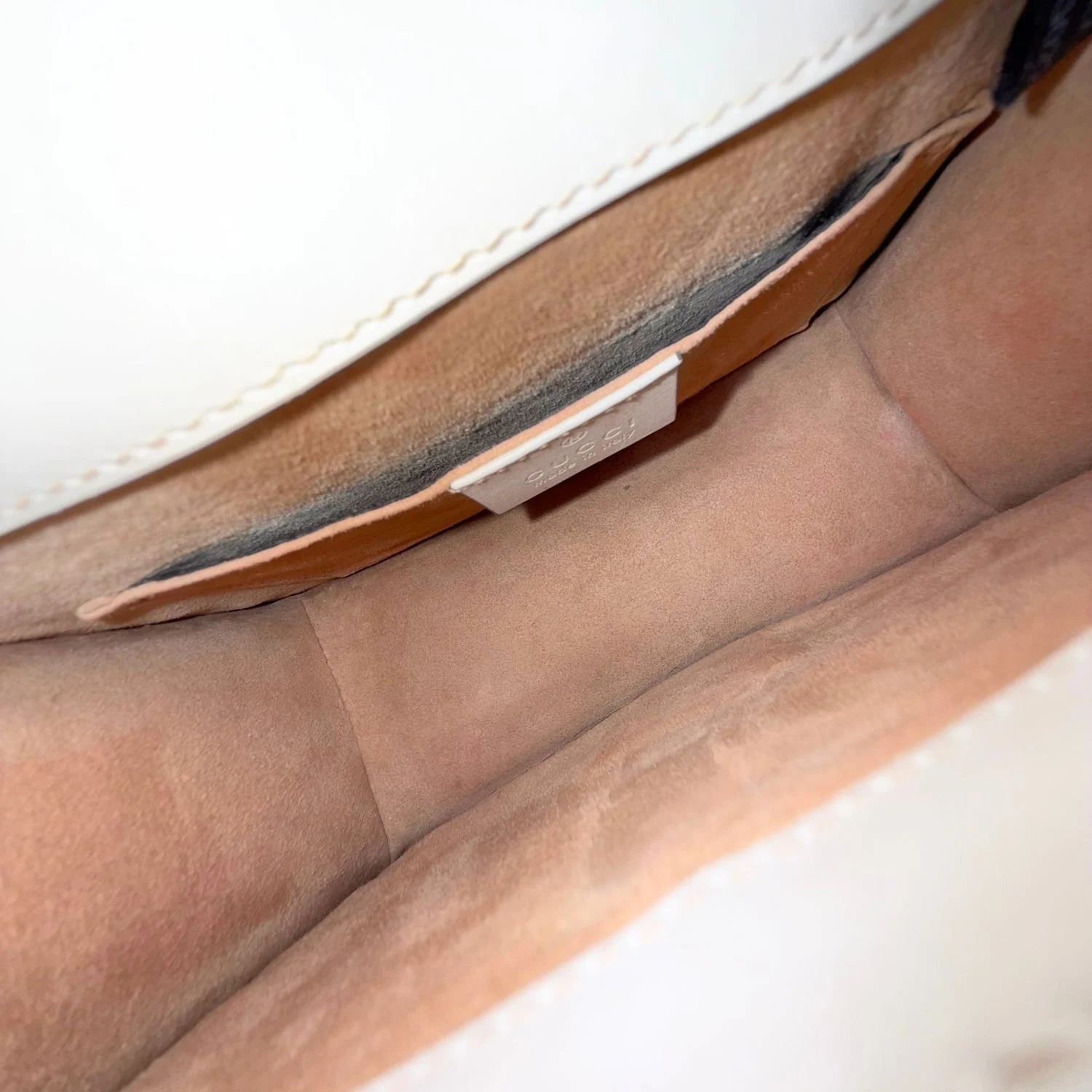 Sylvie Chain Shoulder Bag White Calfskin Mini - Image 8