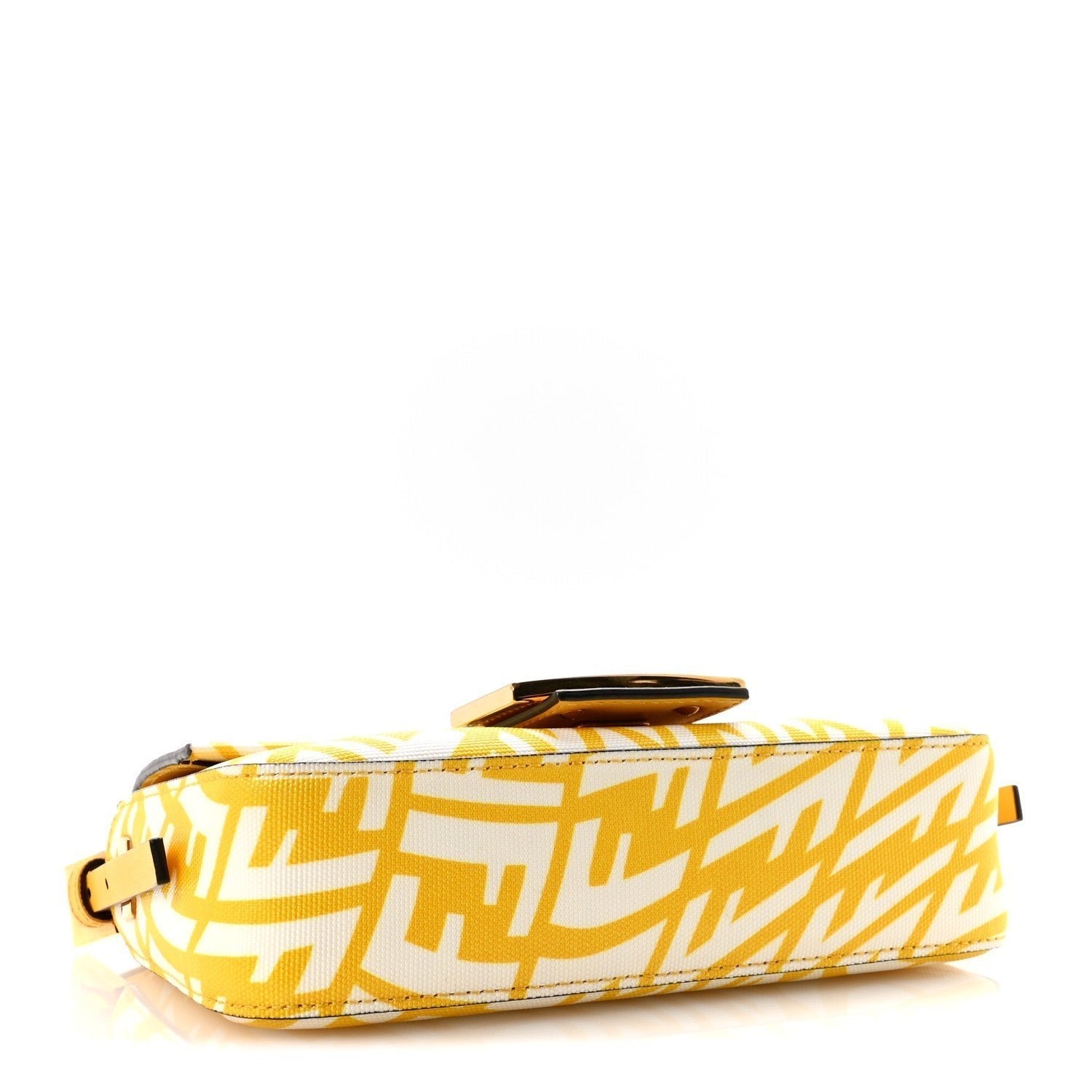 Fendi x Sarah Coleman FF Vertigo Baguette 1997 (Mimosa/White) - Image 4