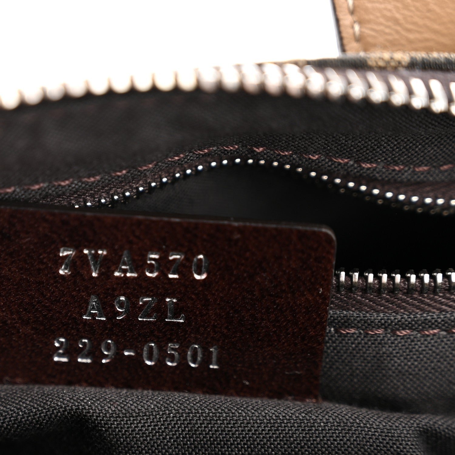 O'Lock Bowling Bag FF 1974 Recycled Jacquard & Vitello Grace - Image 7