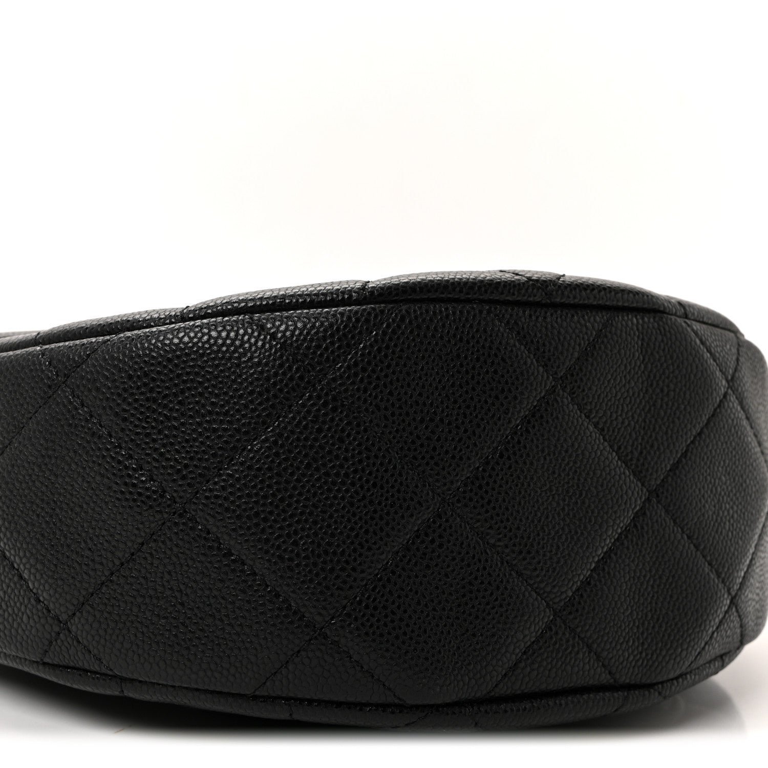 Caviar Quilted Mini Messenger Flap Black - Image 9