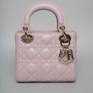 Powder Beige Cannage Lambskin