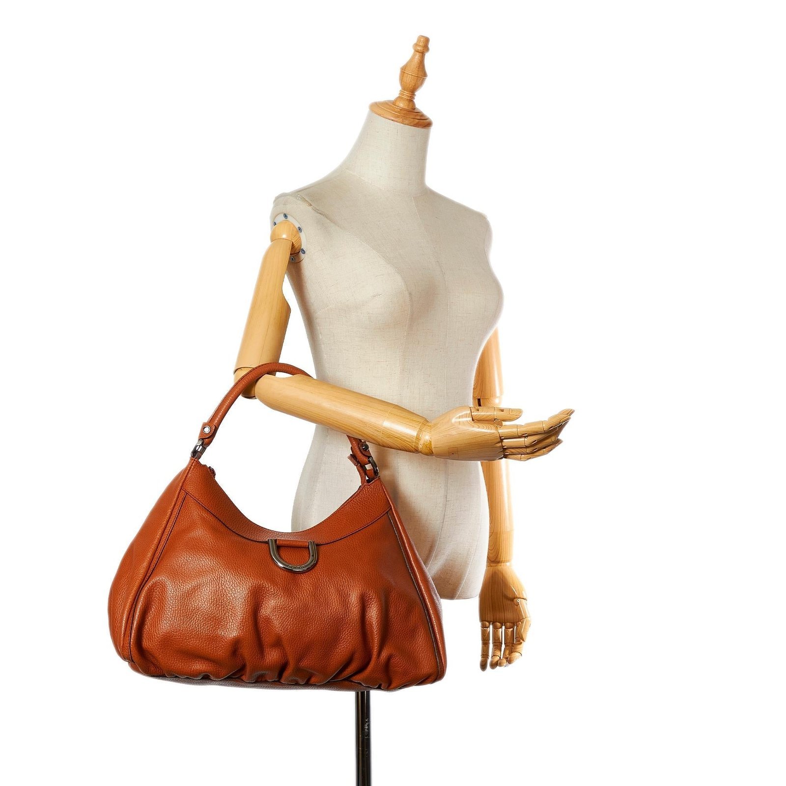 Gucci Abbey D-Ring Leather Shoulder Bag - Image 5