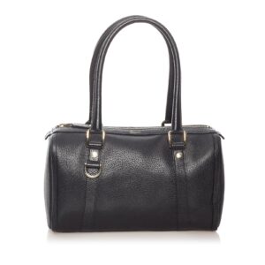 Gucci Abbey Leather Boston Bag