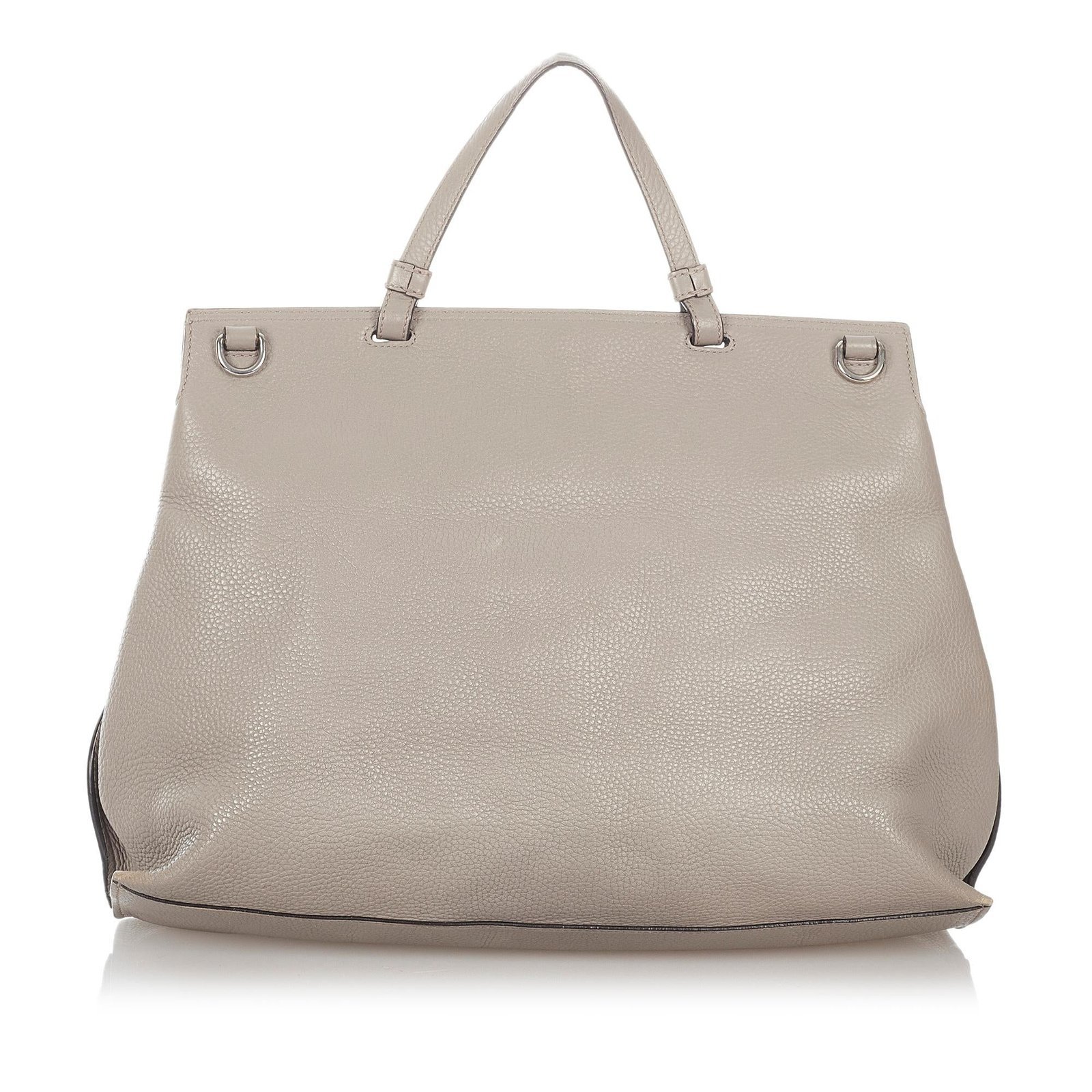 Gucci Bamboo Daily Leather Satchel - Image 3