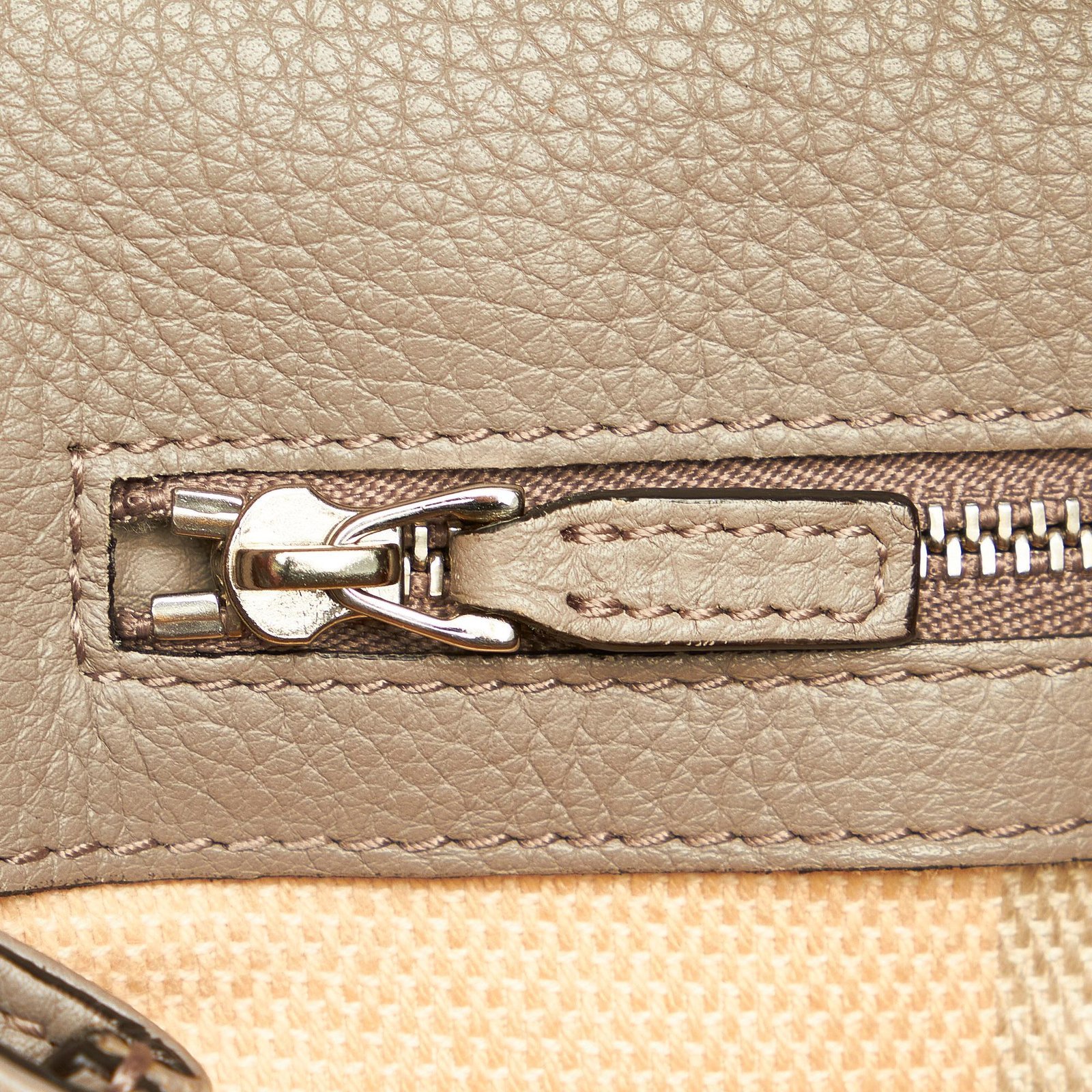 Gucci Bamboo Daily Leather Satchel - Image 8