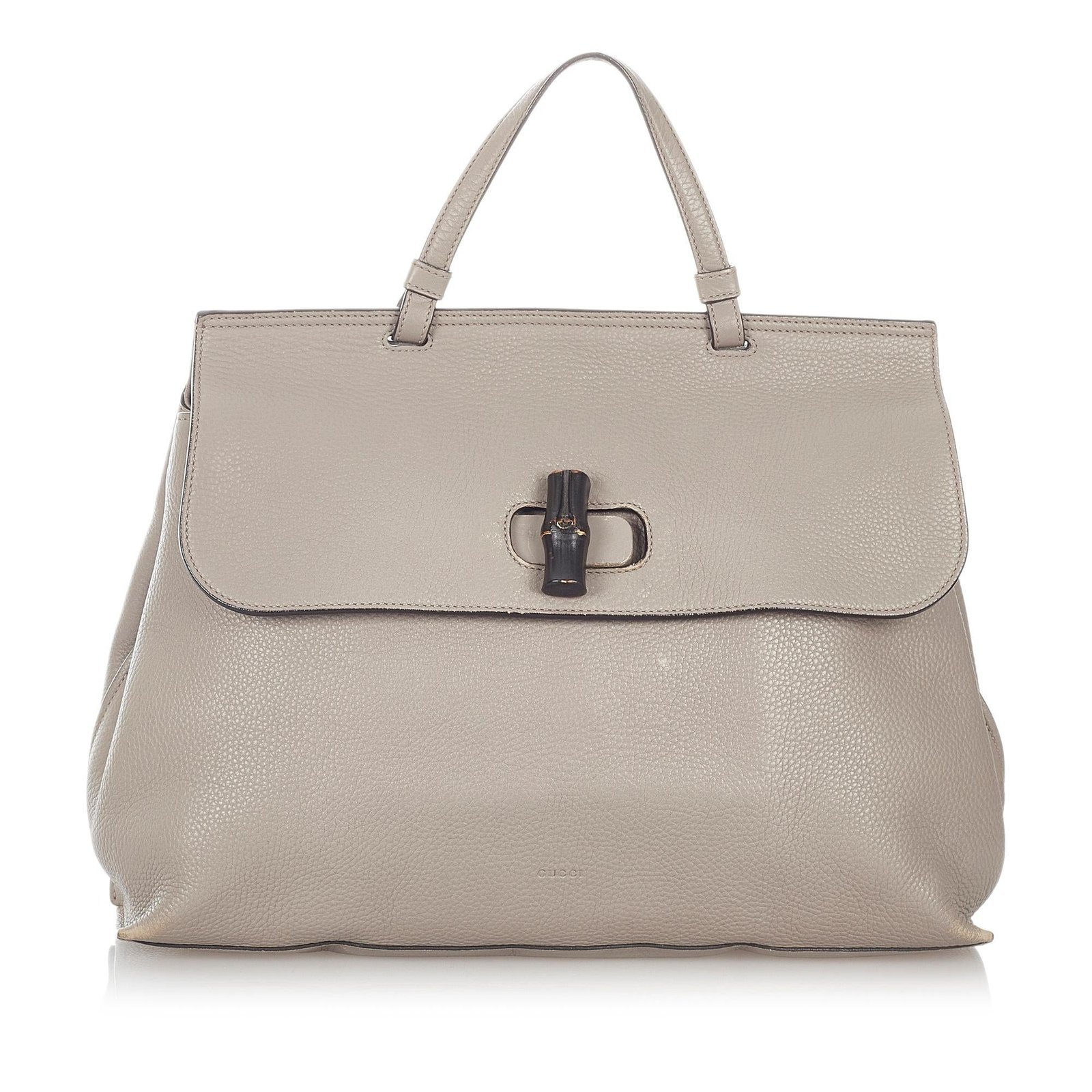 Gucci Bamboo Daily Leather Satchel