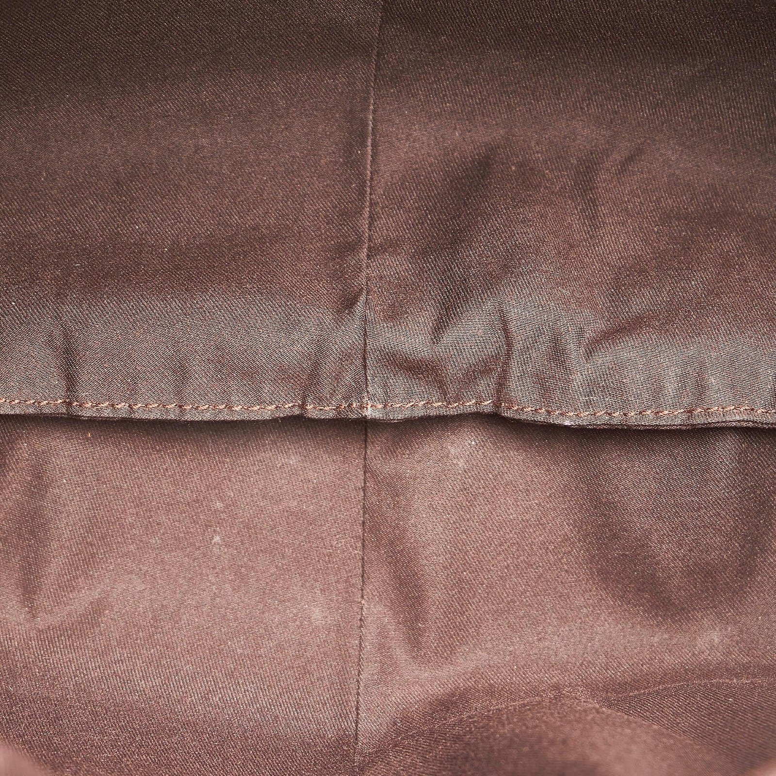 Gucci Bamboo GG Canvas Hobo Bag - Image 6