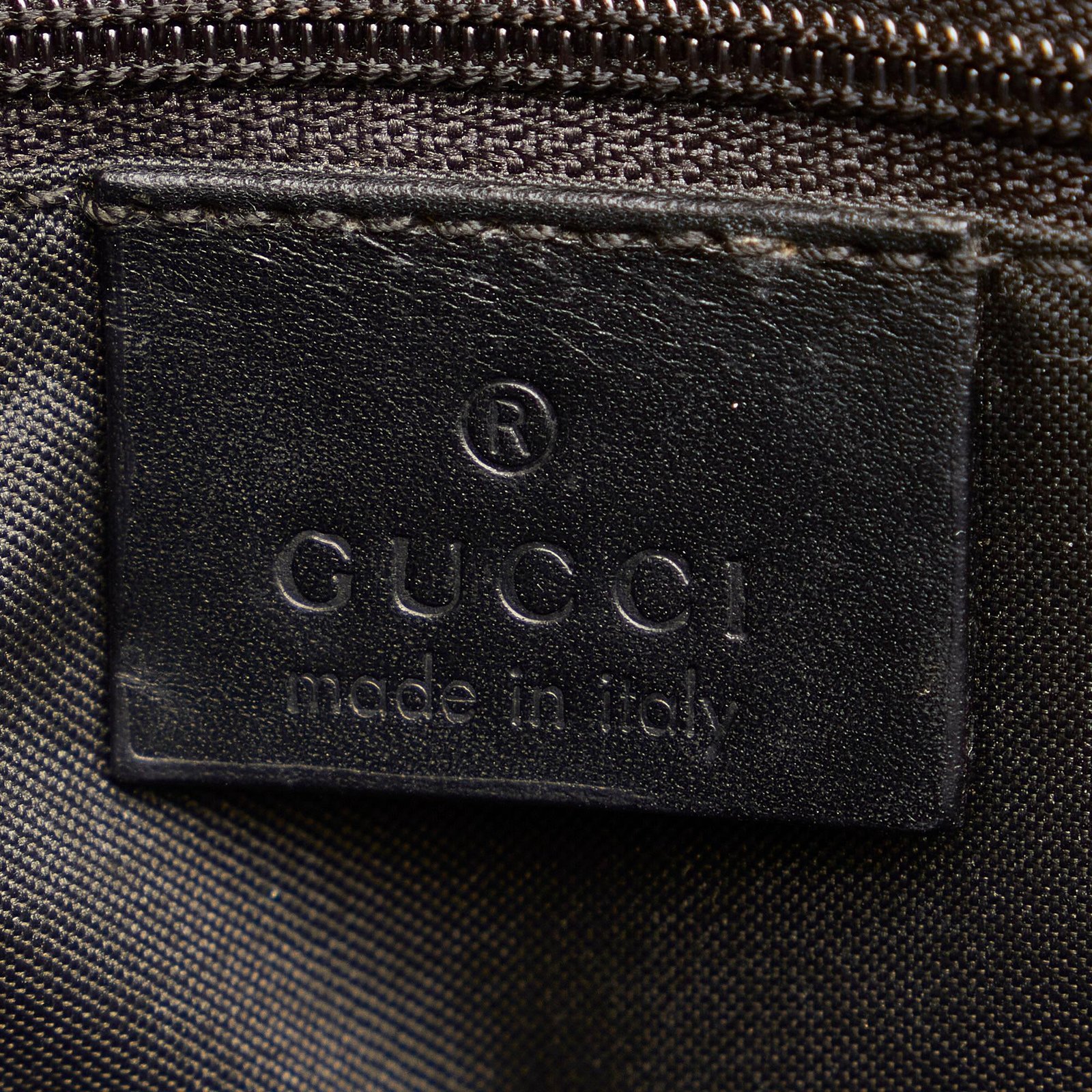 Gucci Bamboo GG Canvas Tote Bag - Image 8